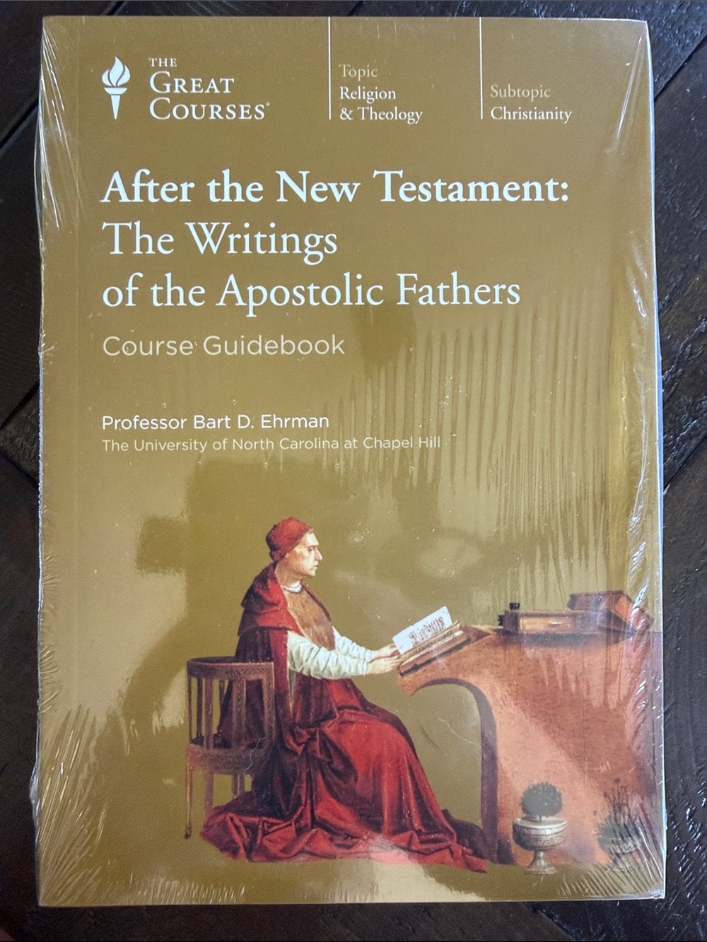 The Great Courses: After the New Testament Course Guidebook - Olive & Red